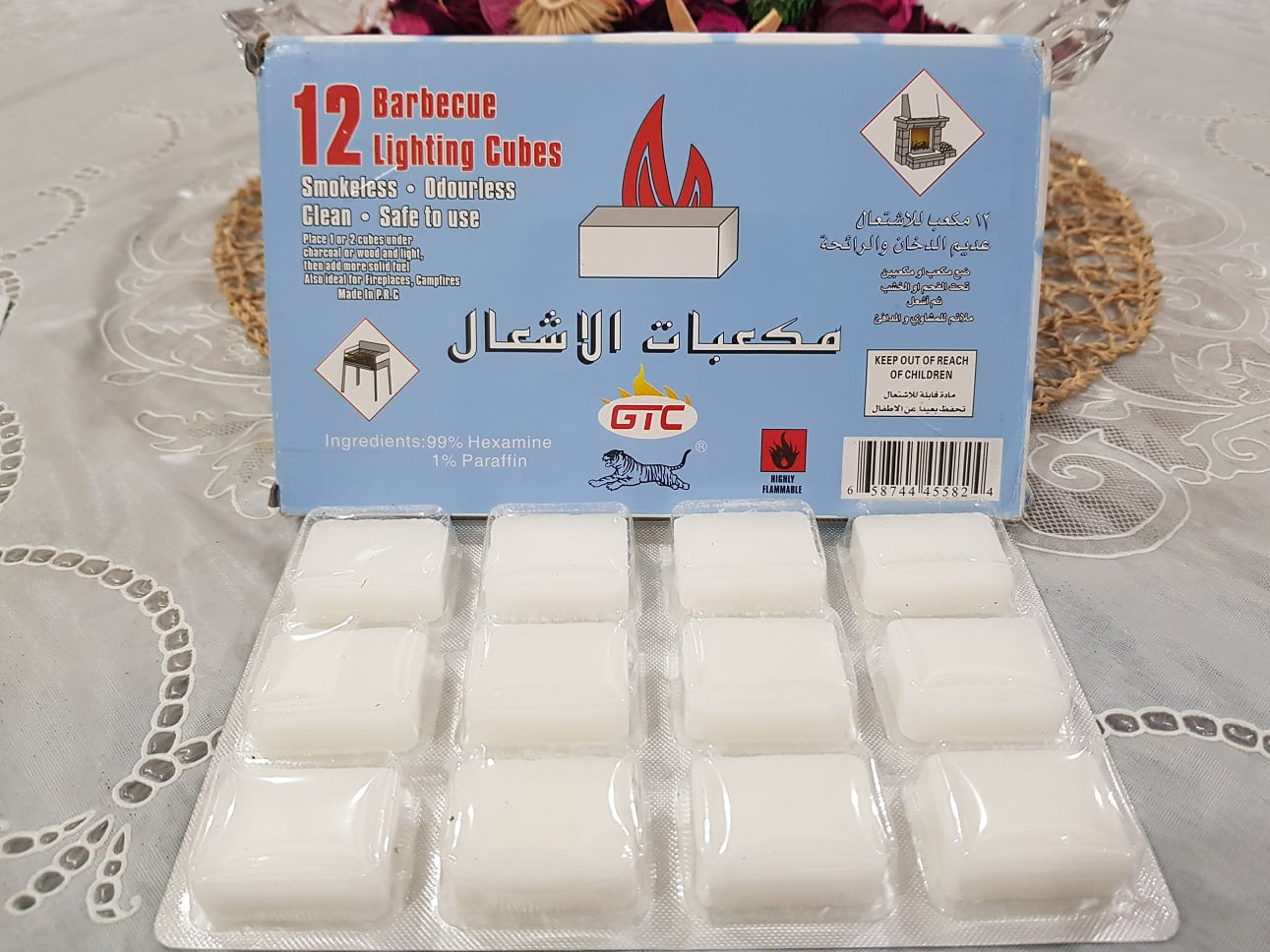 Barbecue Lighting Cubes BBQ Lighting Cubes