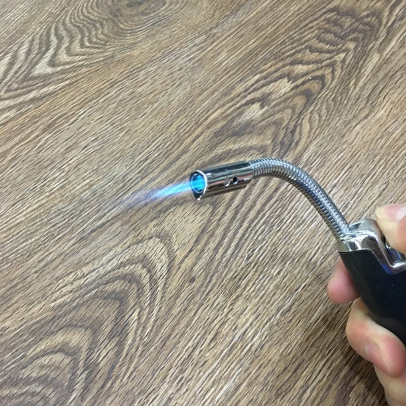 Butane Gas Refillable Multipurpose BBQ Smoke Hose Jet Lighter Baking Torch Turbo Butane Gas Kitchen Stove Ignition Pipe Lighter Cigar Cigarette Windproof Welding Lighter - Image 4