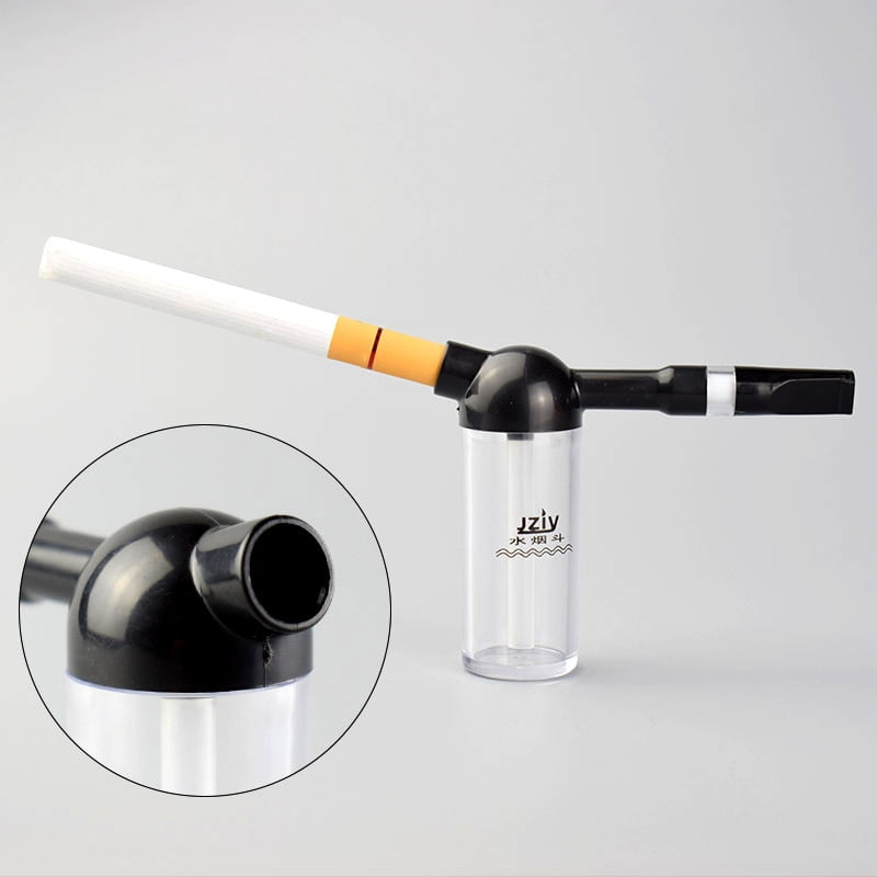 Double Filter Cigarette Holder Portable Mini Water Smoking Pipe Hookah