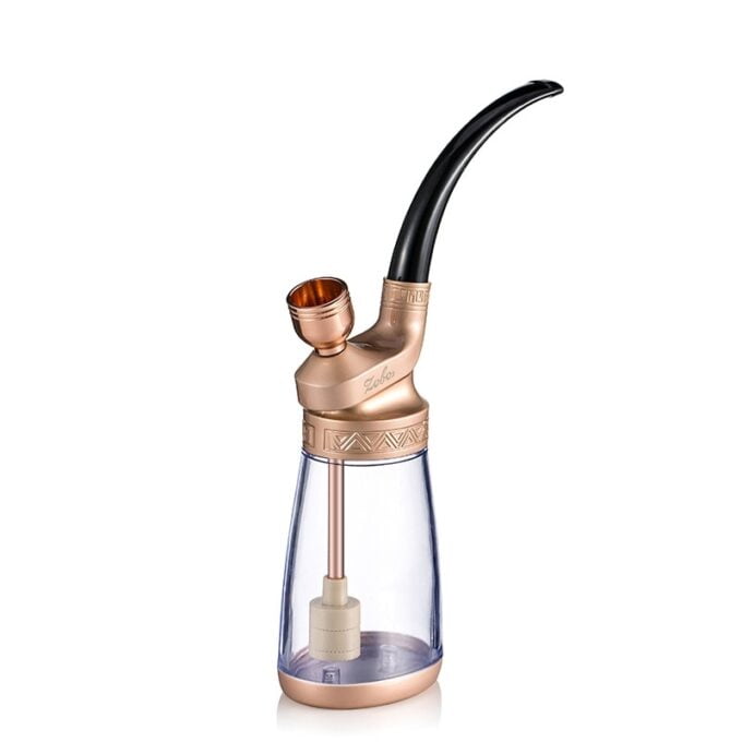 Zobo Fashion Transparent Resin Pipes Portable Shisha Pipe Tobacco Pipe Grinder Filter Smoke Cigarette Holder 1