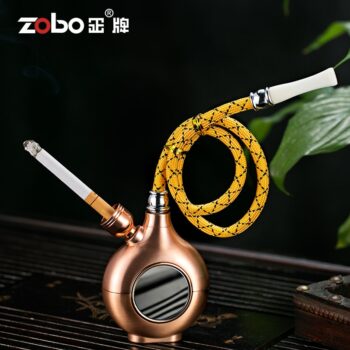 ZOBO-genuine-hookah-shisha-pipe-full-of-water-pipe-tobacco-smoke-pot-bucket-fashion-filter-holder