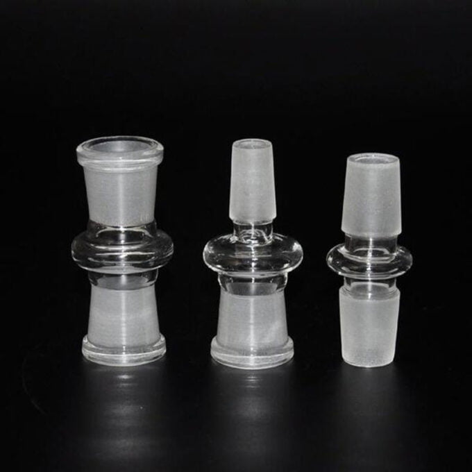 High Quality Quartz Adapter For Water Glass Pipes Hookah Pipes 14 Male To 18 Female Adapter 4